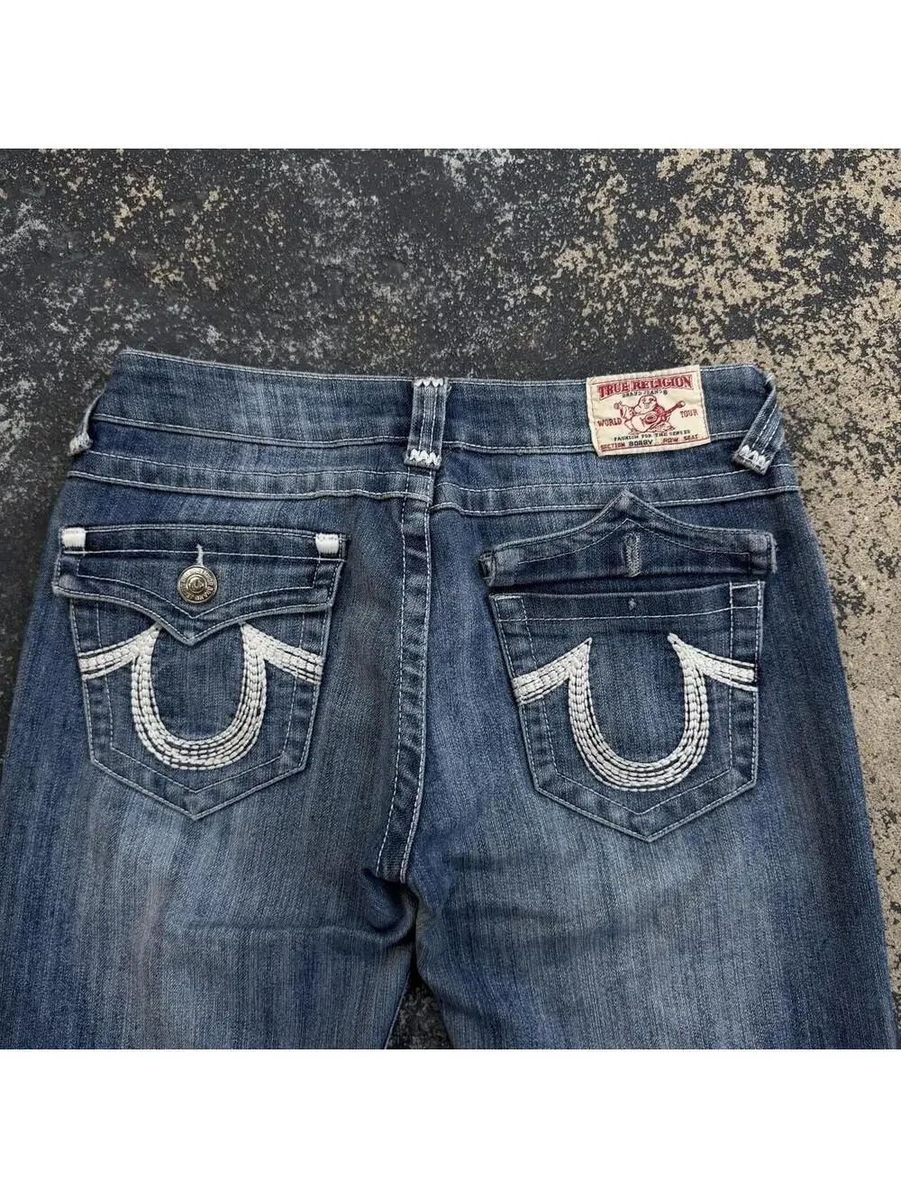 Vintage Y2K True Religion Bobby Low Rise Jeans